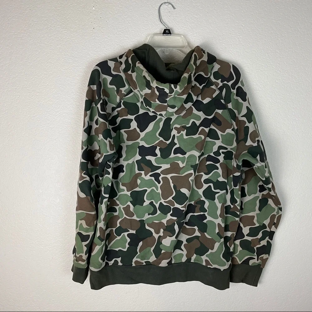 Adidas Original Camo Hoodie Jacket Size Medium